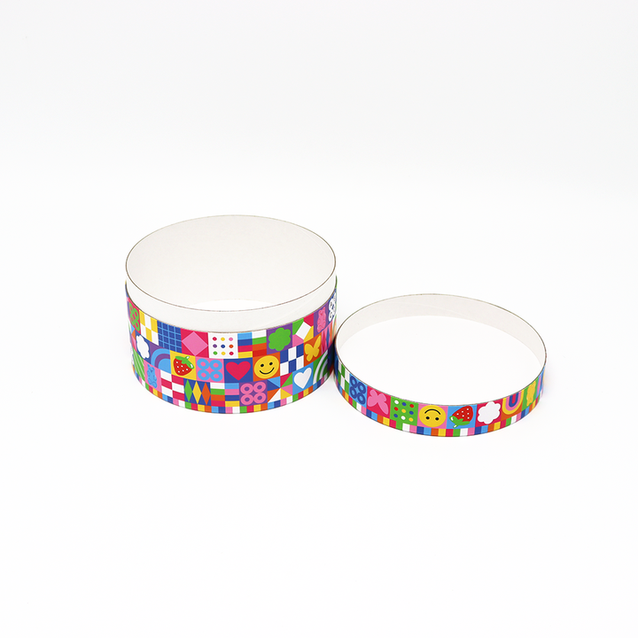 Экологичная индивидуальная подарочная и ремесленная упаковка, картонная цилиндрическая коробка, бумажная туба, упаковка для детей, игрушки-пазлы