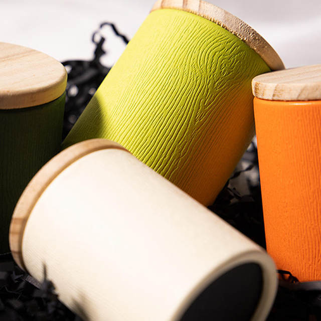 Биоразлагаемая пищевая деревянная крышка, цилиндр для чая, упаковка для кофе, туба из крафт-бумаги, круглая трубка