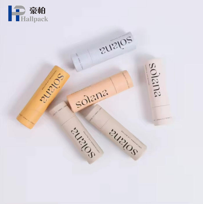 Высокое качество 0,3 унции пуш-ап блеск для губ в тюбике 10 мл из переработанной бумаги круглые жесткие коробки-органайзеры набор для косметического использования