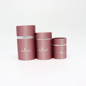 Изготовленный на заказ круглый цилиндр, картонный крем, биоразлагаемая крафт-косметическая банка, упаковочная бумажная туба, коробка