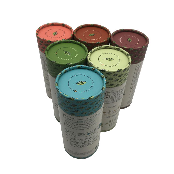 Известная пищевая цветная печатная бумага, картонная коробка, упаковка, подарочная бумажная трубка