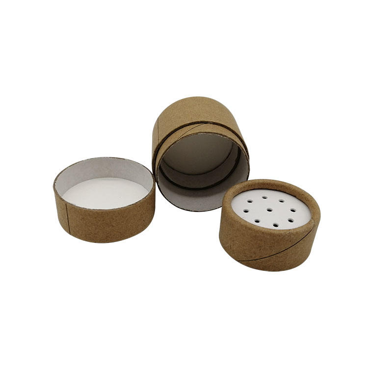 Высокое качество с сетчатой ​​бумажной трубкой для упаковки соли Биоразлагаемая бумажная трубка