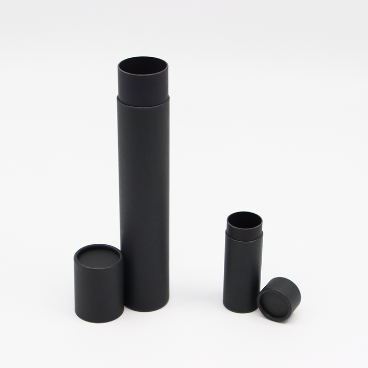 Лидер продаж, коричневый крафт-картон, бумажный тубус, почтовая транспортировка, плакат, упаковка, форма цилиндра, исчезающий узор, еда