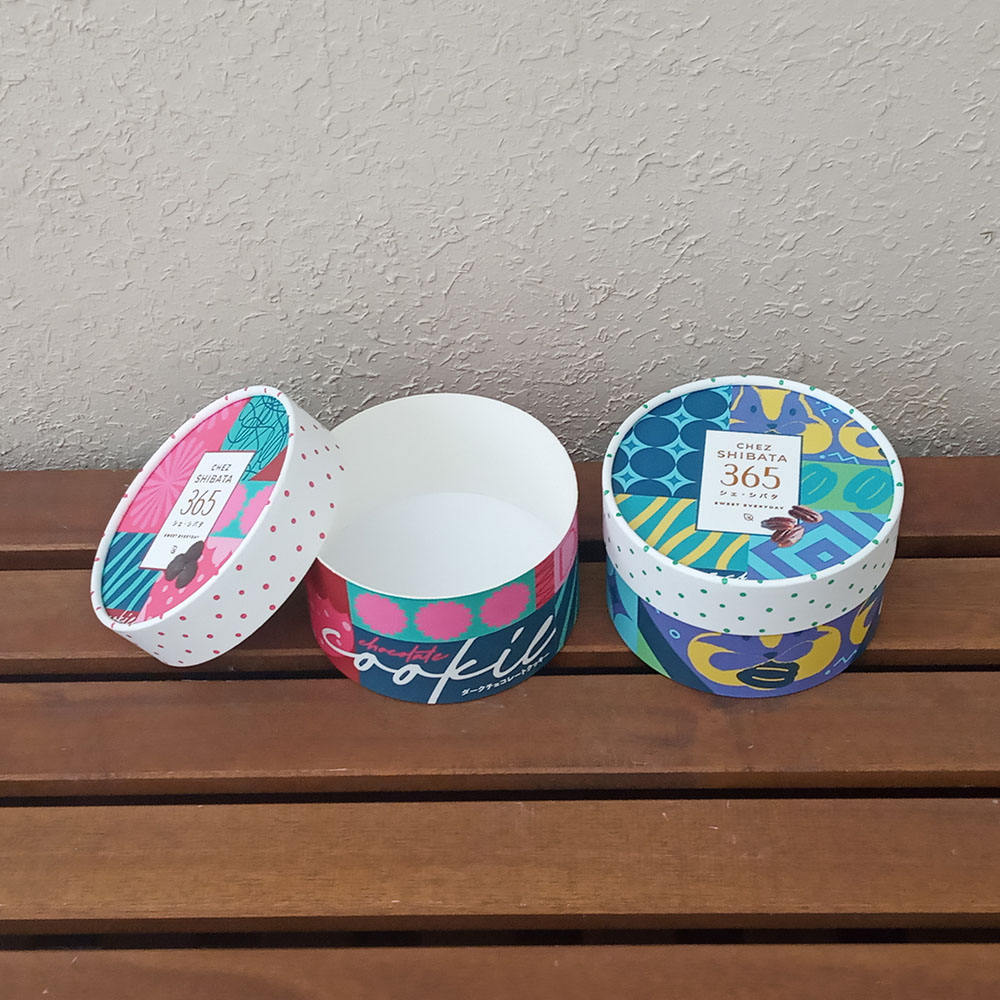 Оптовая продажа, бестселлер, роскошная индивидуальная крафт-бумага для выпечки торта, картонная бумажная трубка