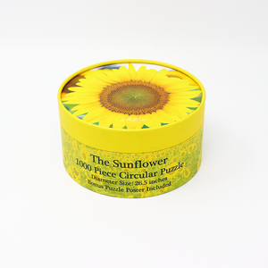 Экологичная индивидуальная ремесленная упаковка, картонная цилиндрическая коробка, бумажная трубчатая упаковка для детей, игрушка-головоломка