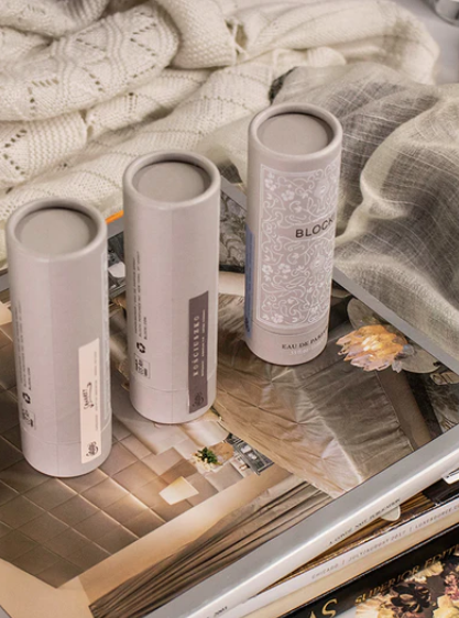 Изготовленная на заказ цилиндрическая упаковочная бумажная коробка, косметическая бумажная трубка с эфирным маслом