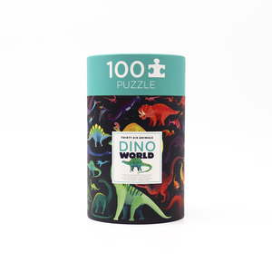 100% биоразлагаемая крафт-бумага, цилиндрическая коробка, крафт-бумага, картонная трубка, строительные блоки, головоломка, геймпад, бумажная трубка, упаковка