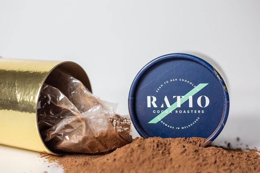 Дизайн Hallpack, изготовленная на заказ бумажная тубусная упаковка для кофе, биоразлагаемая круглая тубусная коробка для упаковки в баллоны с какао