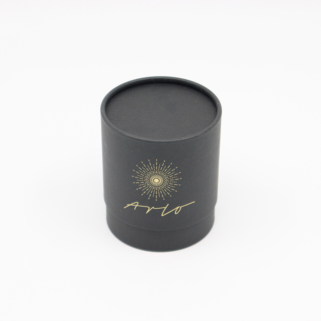 Экологически чистая изготовленная на заказ упаковка для картонной цилиндрической коробки для подарков и ремесел, бумажная трубка для свечей