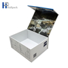 Изготовленная на заказ коробка подарочной бутылки ювелирных изделий упаковывая бумажную коробку для одежд