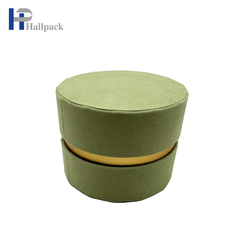 Упаковка бумажной трубки канистры картона качества еды Эко дружелюбная изготовленная на заказ круглая