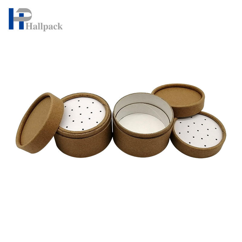 Бумажной просеивающей трубкой сплетенные трубкой бумажные трубки текстуры повторно использованные картонные трубки для порошковой еды