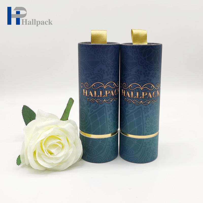 Эко-дружественная полноцветная бумажная трубка косметической бутылки эфирного масла бумажная трубка