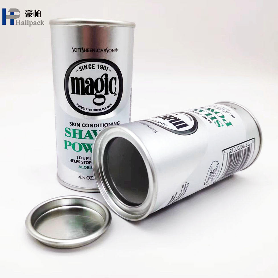 Настройте печатную биоразлагаемую бумажную трубку круглой формы из картона для рукоделия с железной крышкой