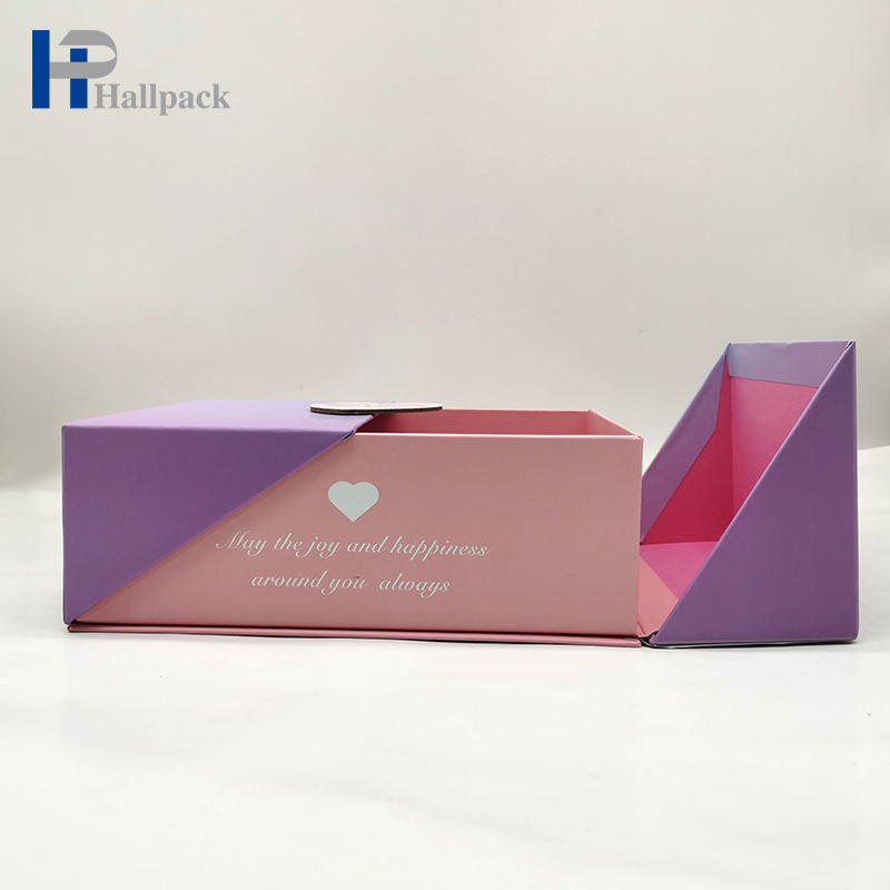 Логотип Эко дружелюбный изготовленный на заказ рециркулирует коробку картона дизайна стиля красивого упаковывая