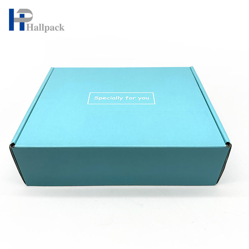 Оптовый индивидуальный логотип Pink Bule Подарочная упаковка Бумажная картонная коробка