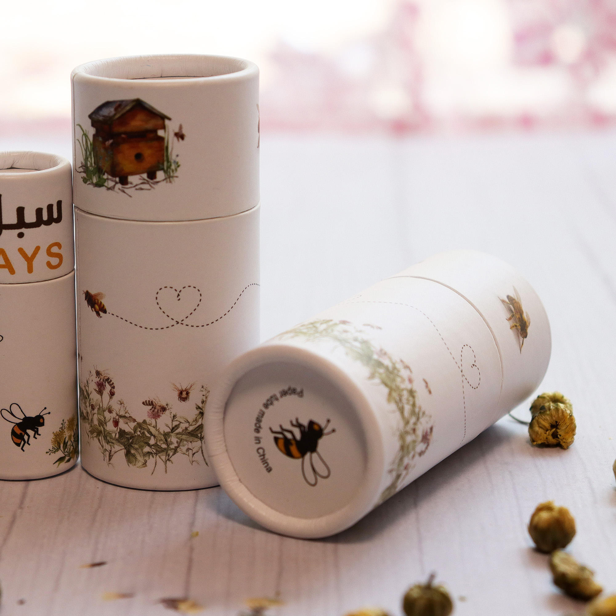 Firstsail индивидуальный дизайн, рассыпной чай в зернах, умный цилиндр, картон, экологически чистая пищевая упаковка для кофе, бумажная трубка