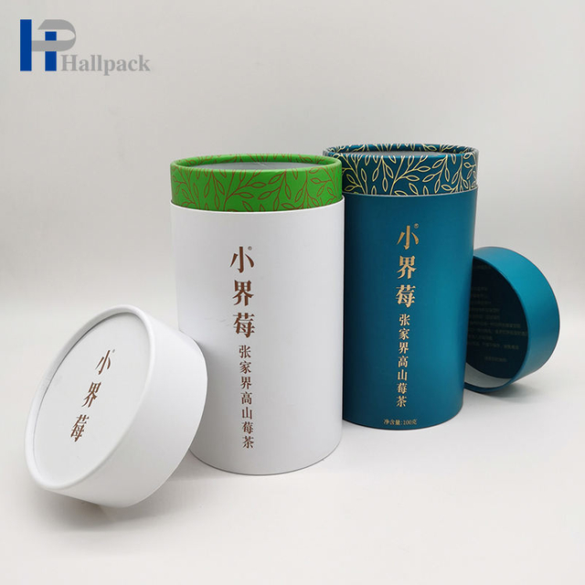 Оптовые переработанные пищевые бумажные трубки для чая, кофе, крафт-цилиндров