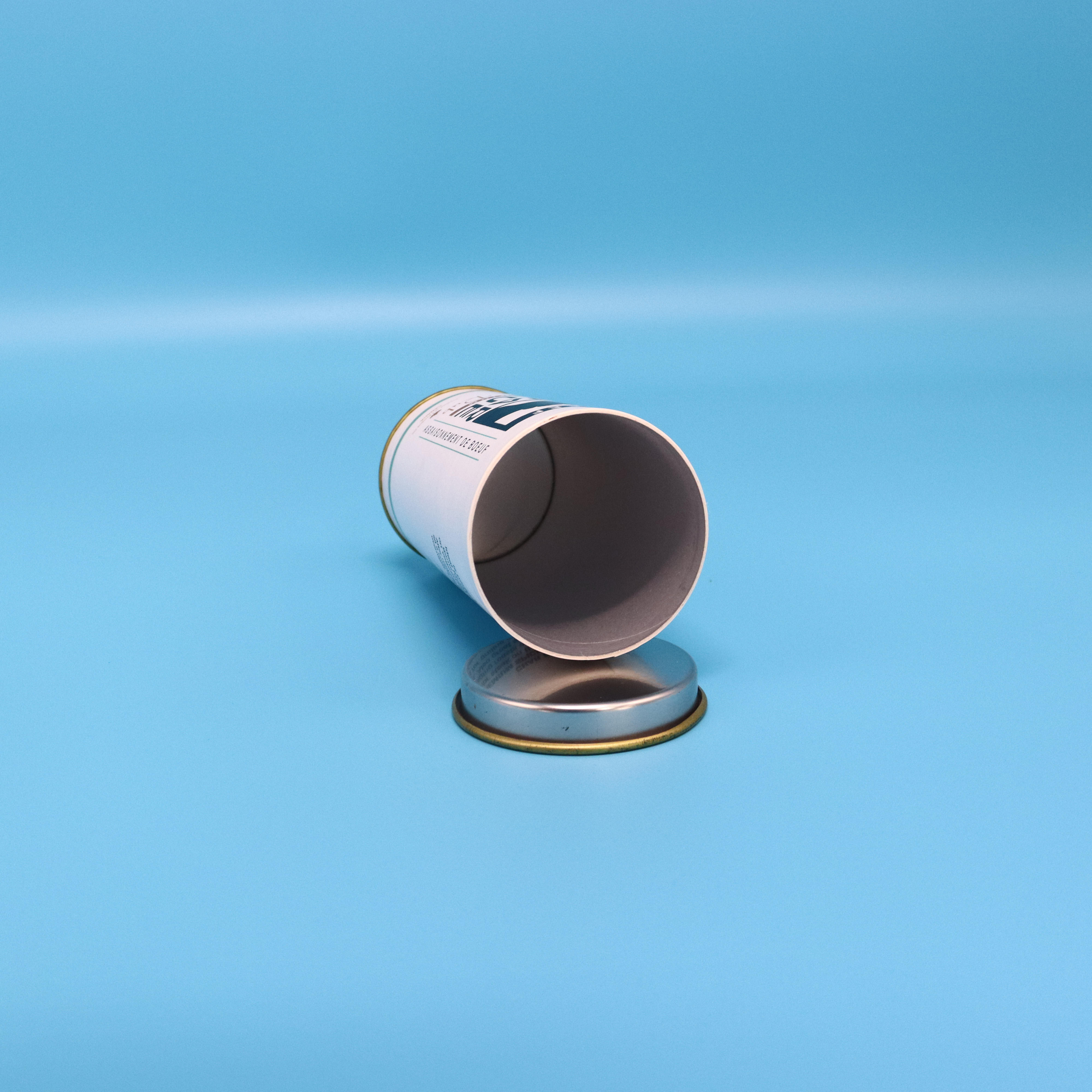 Пищевая круглая бумажная туба, упаковочная фабрика, прямая лиофилизация чая, полная крафт-бумага, крафт-бумага