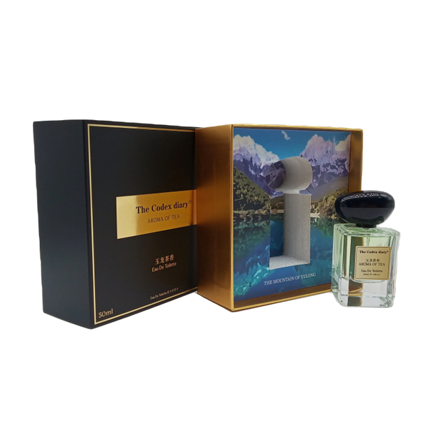 Крем для лица Духи Матовая ламинация и тиснение Жесткая структура Роскошная кожа премиум-класса и упаковка Картонная подарочная коробка для ювелирных изделий