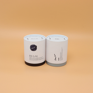 Экологически чистая изготовленная на заказ упаковка трубки картонной цилиндрической коробки ремесла бумажная упаковка для свечи