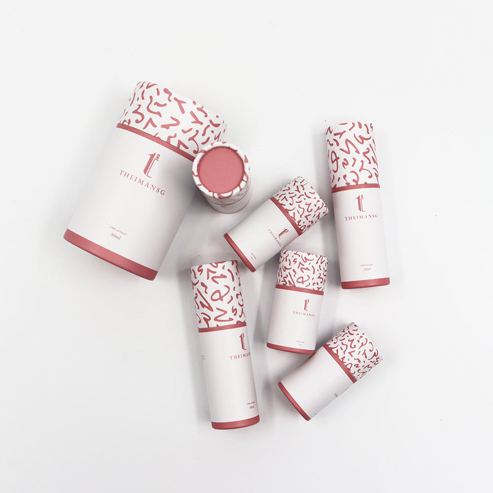 Высококачественная коричневая крафт-бумажная почтовая коробка, туба на заказ, белая круглая коробка, черная биоразлагаемая цилиндрическая туба, упаковка