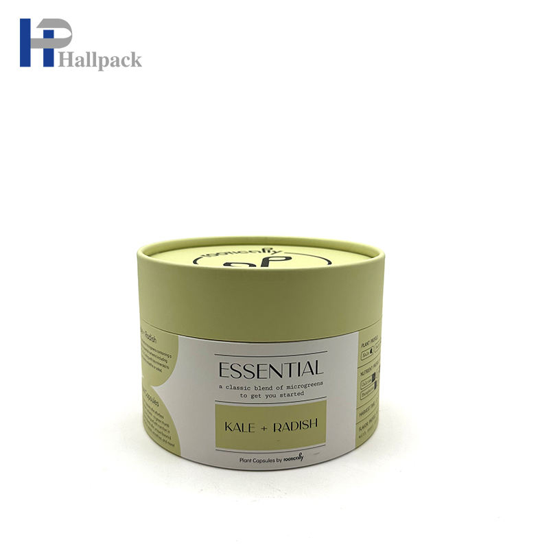 Оптовые бумажные тубы для чая, переработанная коробка для кофе, упаковочная бумажная трубка