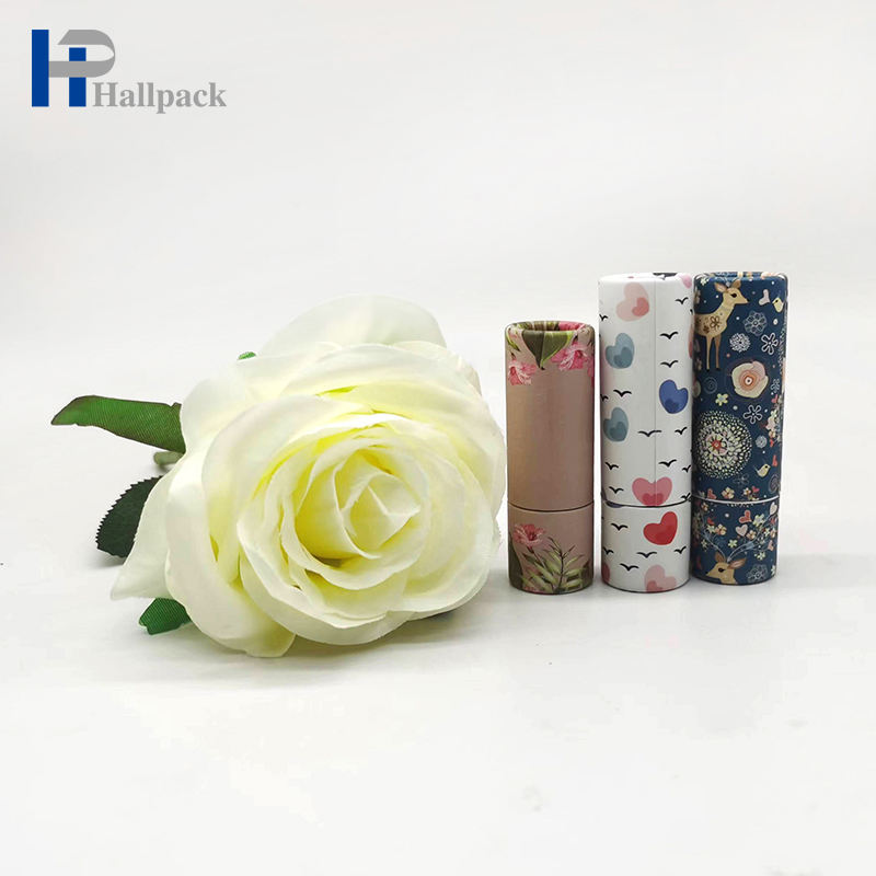 Оптовая продажа 0,3 унции крафт-эко пищевого картона, круглая крафт-бумага, бальзам для губ, упаковка для поделок и проектов