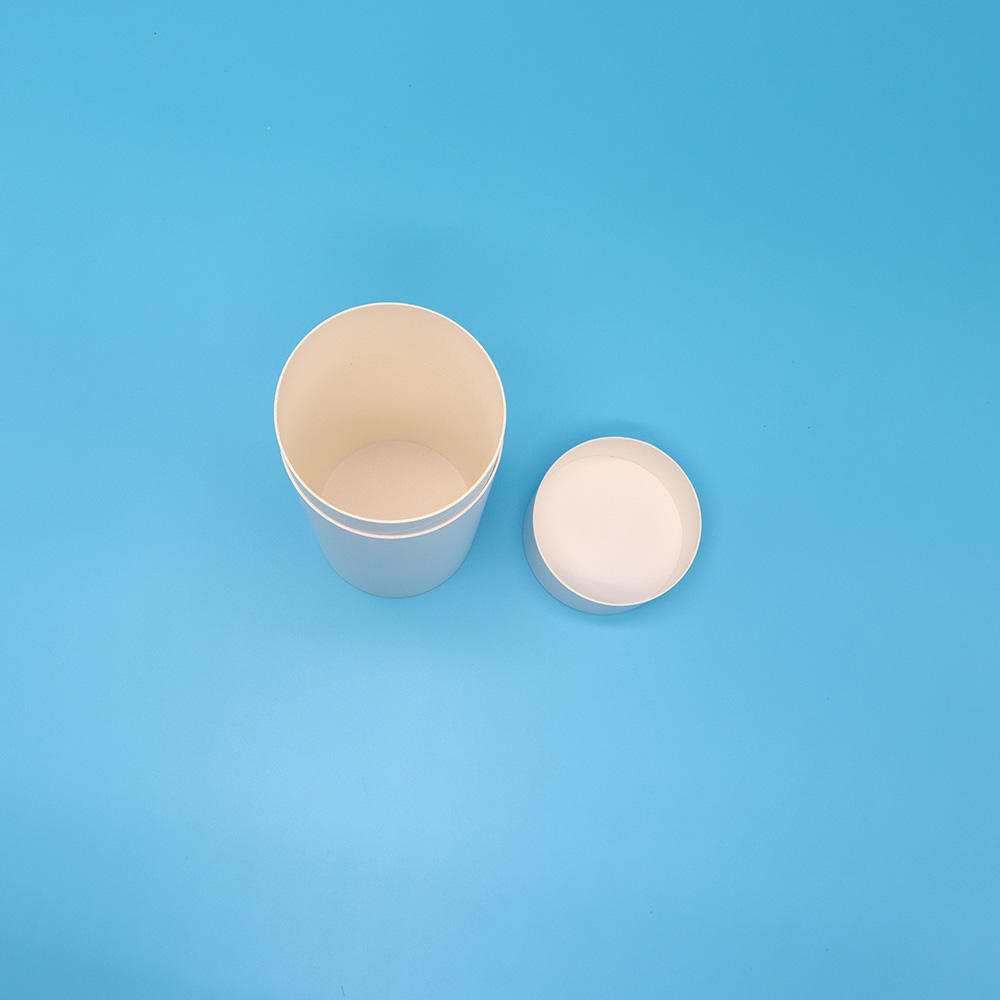 Индивидуальная печать, упаковка для пищевых продуктов, картонная цилиндрическая коробка, упаковка для гаек, кофе, чая, бумажная туба, упаковка, белая