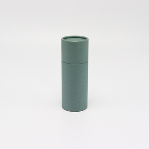 Биоразлагаемый пищевой цилиндр для кофе, упаковывающий трубку из эко изготовленной на заказ круглой крафт-бумаги