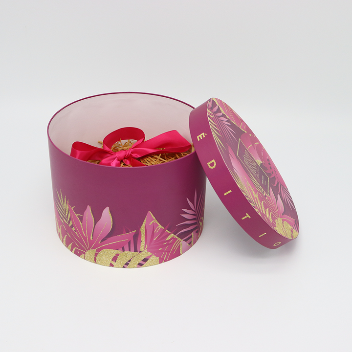 Экологичная картонная цилиндрическая коробка на заказ, бумажная трубка, упаковка для ухода за кожей, духи, цветы, праздничный подарок, подарок на день рождения