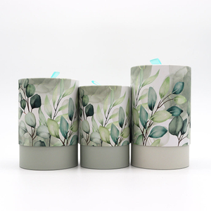 Hallpack экологически чистый индивидуальный дизайн, круглая коробка для чая, кофе в зернах, цилиндр, картонная коробка для упаковки пищевых продуктов, бумажная трубка