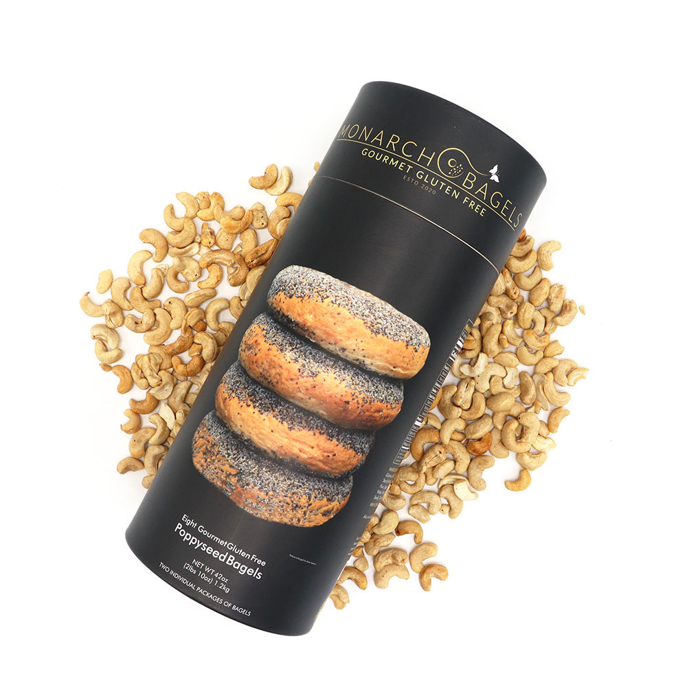 Биоразлагаемый цилиндр с принтом на заказ, пищевая бумага, картон, чайные банки, торт, хлеб, печенье, печенье, кофе, конфеты, бумажная туба, упаковка