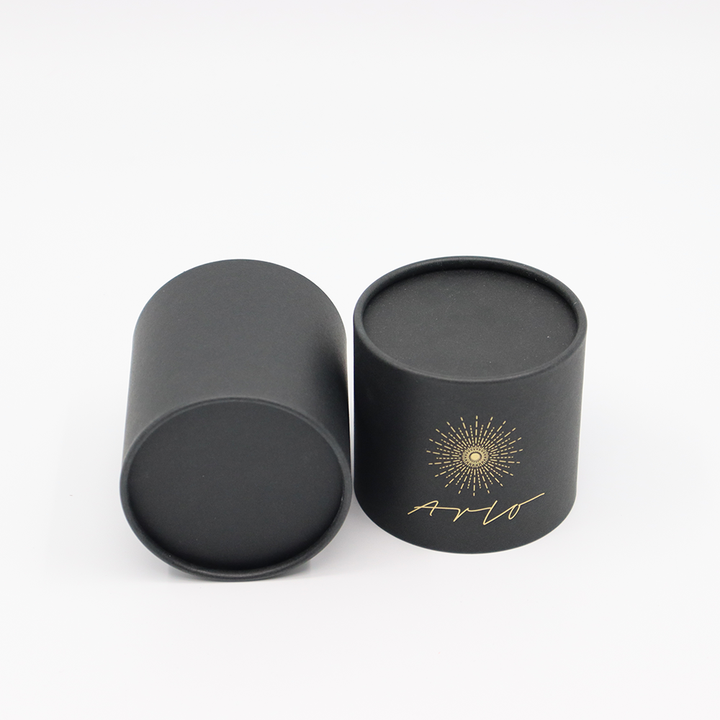 Экологически чистая изготовленная на заказ упаковка для картонной цилиндрической коробки для подарков и ремесел, бумажная трубка для свечей