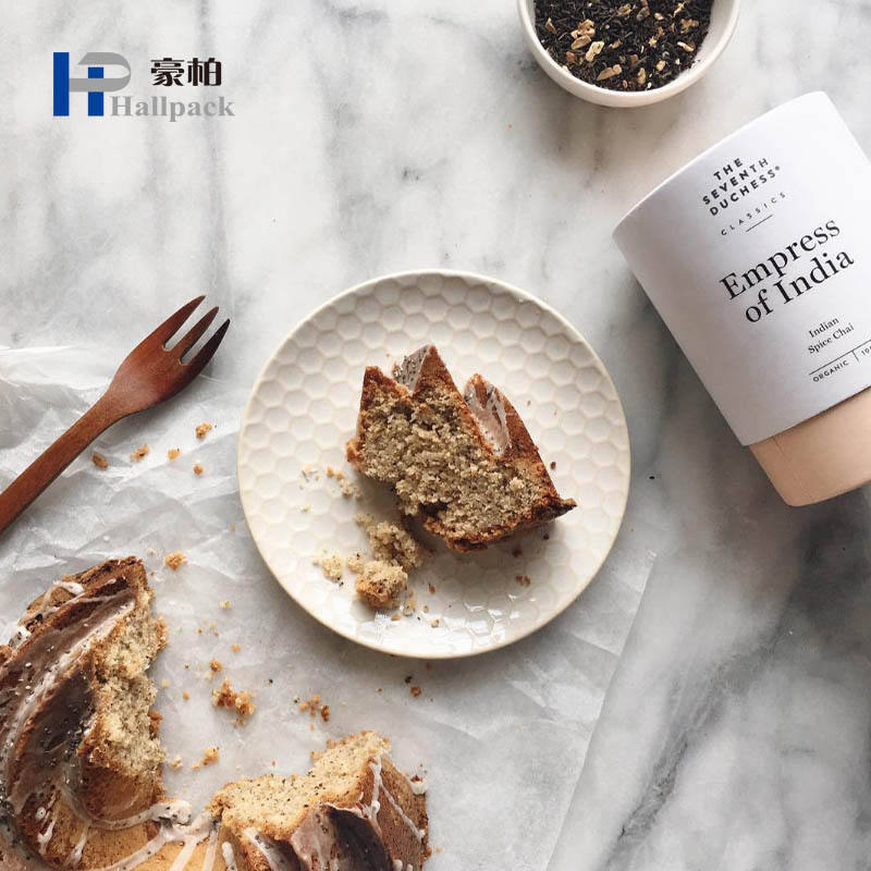 Бумажная упаковочная трубка для чая/еды