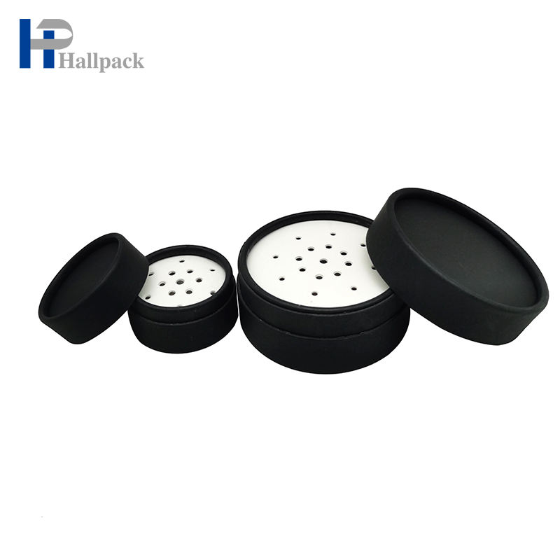 Соль для ванн, сыпучий порошок, круглая трубка из крафт-бумаги, цилиндр сита, бумажная трубка