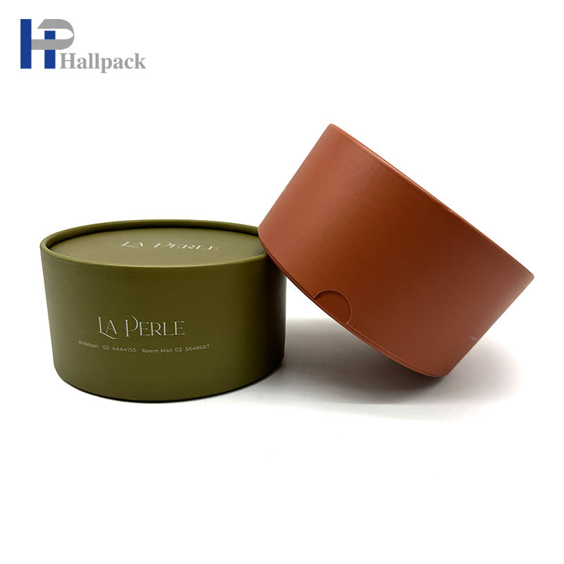 Оптовая продажа роскошных красочных бумажных парфюмерных упаковок туб биоразлагаемая бумажная туба