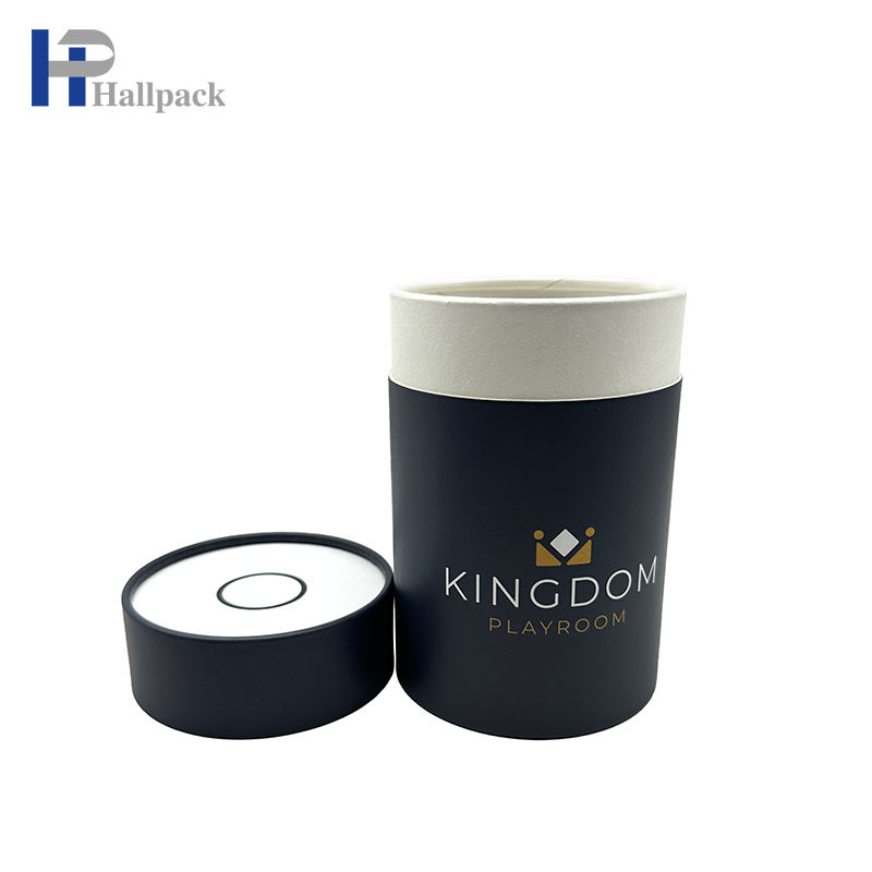 Заводская цена Custom Food Круглая упаковка Картонная бумага Цилиндр Упаковка Бумажная трубка
