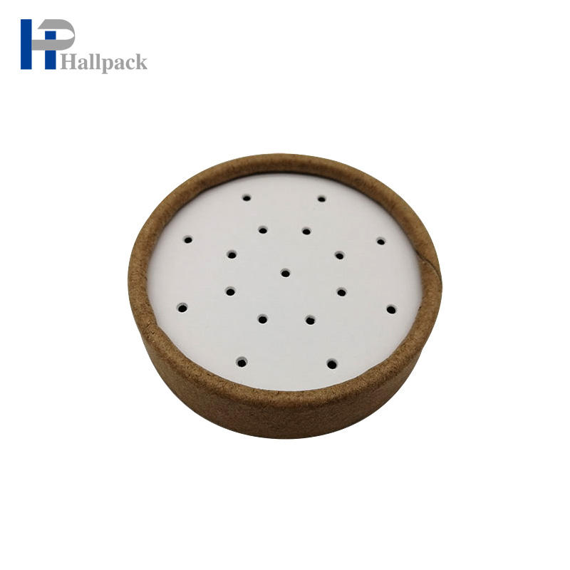 Бумажной просеивающей трубкой сплетенные трубкой бумажные трубки текстуры повторно использованные картонные трубки для порошковой еды