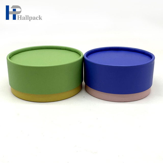 Оптовая торговля пользовательским логотипом картонный цилиндр крафт-бумага упаковка чайная трубка