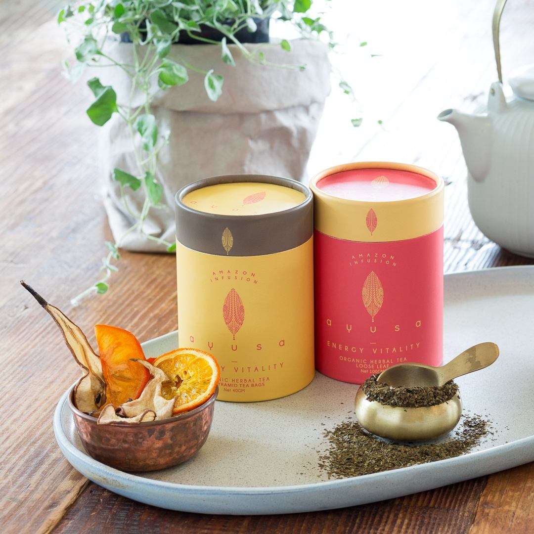 Высококачественная биоразлагаемая круглая коробка для туб, перерабатываемая упаковка для чая и кофе для напитков