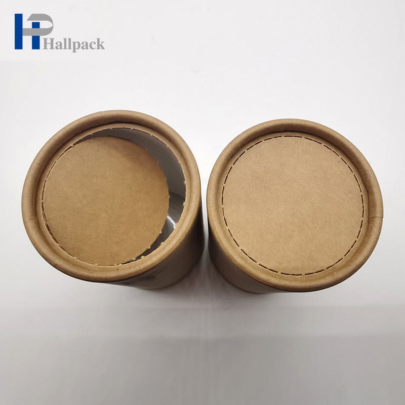 Упаковка крышки бумажной трубки цвета защиты окружающей среды изготовленной на заказ легкая вытягивая