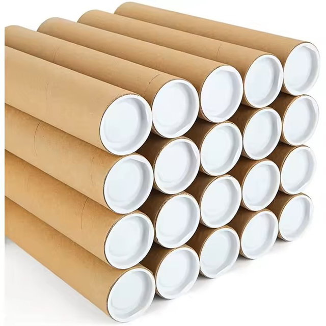 Biodegrdable Kraft Paperboard Почтовая бумага Canister