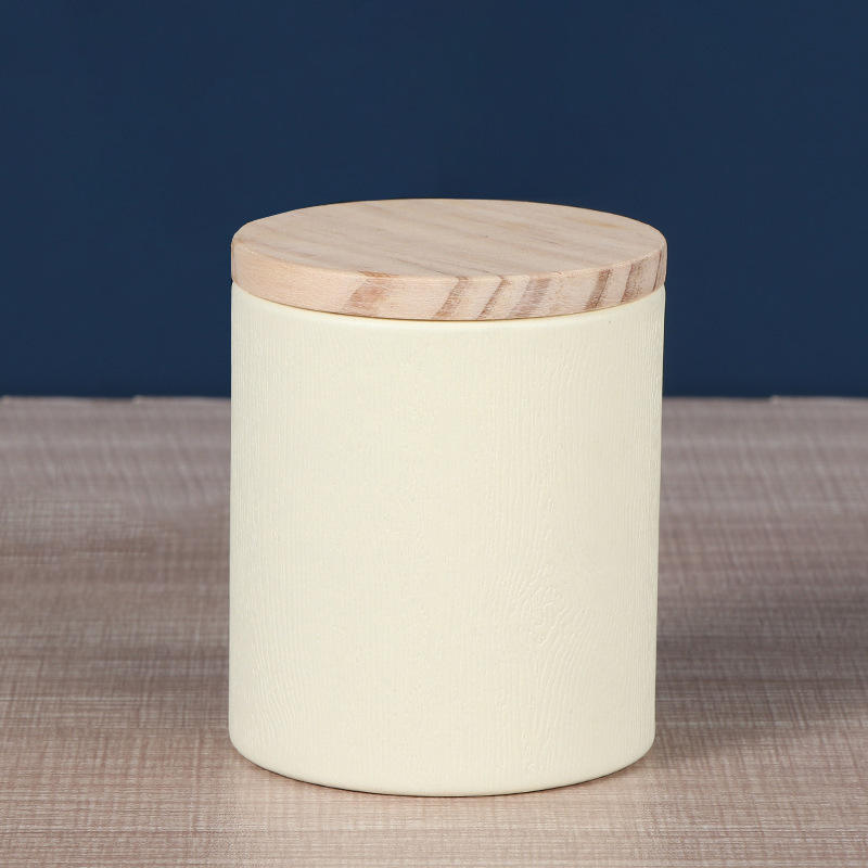 Биоразлагаемая пищевая деревянная крышка, цилиндр для чая, упаковка для кофе, туба из крафт-бумаги, круглая трубка