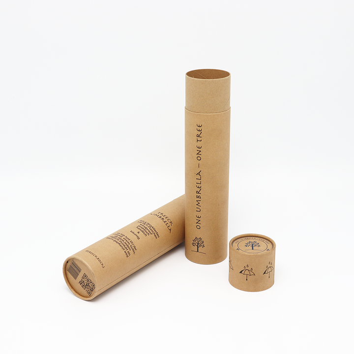 Изготовленная на заказ экологически чистая картонная цилиндрическая коробка, бумажная трубка, упаковка для вазы для бутылок, обои, зонтик для бадминтона