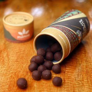 Высокое качество, роскошный дизайн, упаковка из переработанной бумаги, круглая картонная упаковка для трубок, коробка для печенья, шоколадный торт