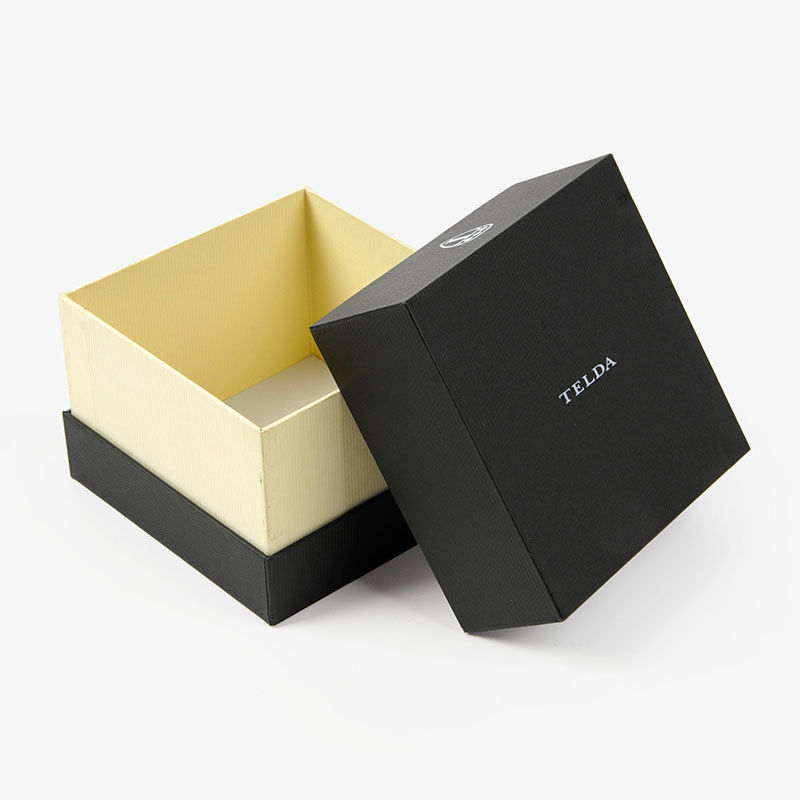 Оптовая продажа, печатная ручная работа, роскошная жесткая бумага, картон, черная простая пустая подарочная коробка с магнитной застежкой