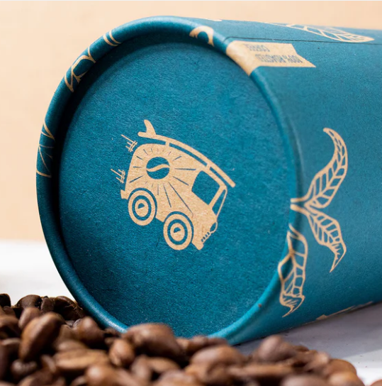 Экологически чистый картон, рассыпной чай, кофейные зерна, круглый цилиндр, пищевая упаковка, бумажная трубка, влагостойкая трубка из крафт-бумаги