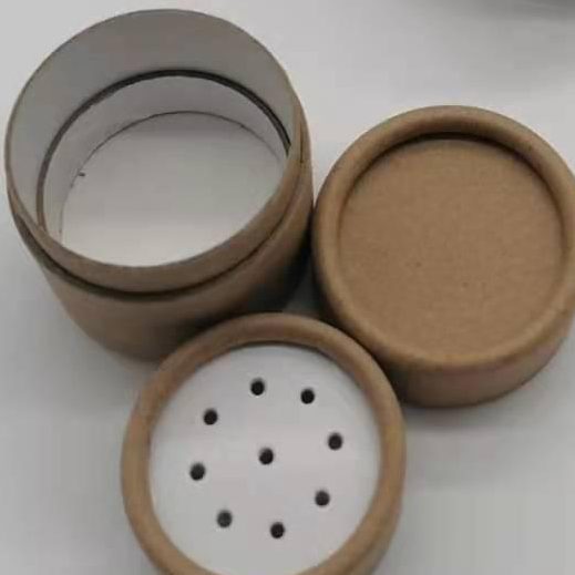 Бумажная трубка-сито для шампуня, порошка, внутренняя алюминиевая фольга, косметическая крафт-бумага, крафт-бумага, косметический контейнер, пригодный для вторичной переработки, 1 шт.