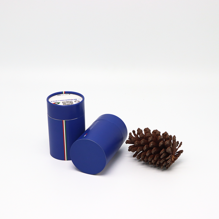 Изготовленная на заказ роскошная биоразлагаемая косметическая картонная цилиндрическая коробка с исчезающей печатью, бумажная упаковка для туб для флакона духов